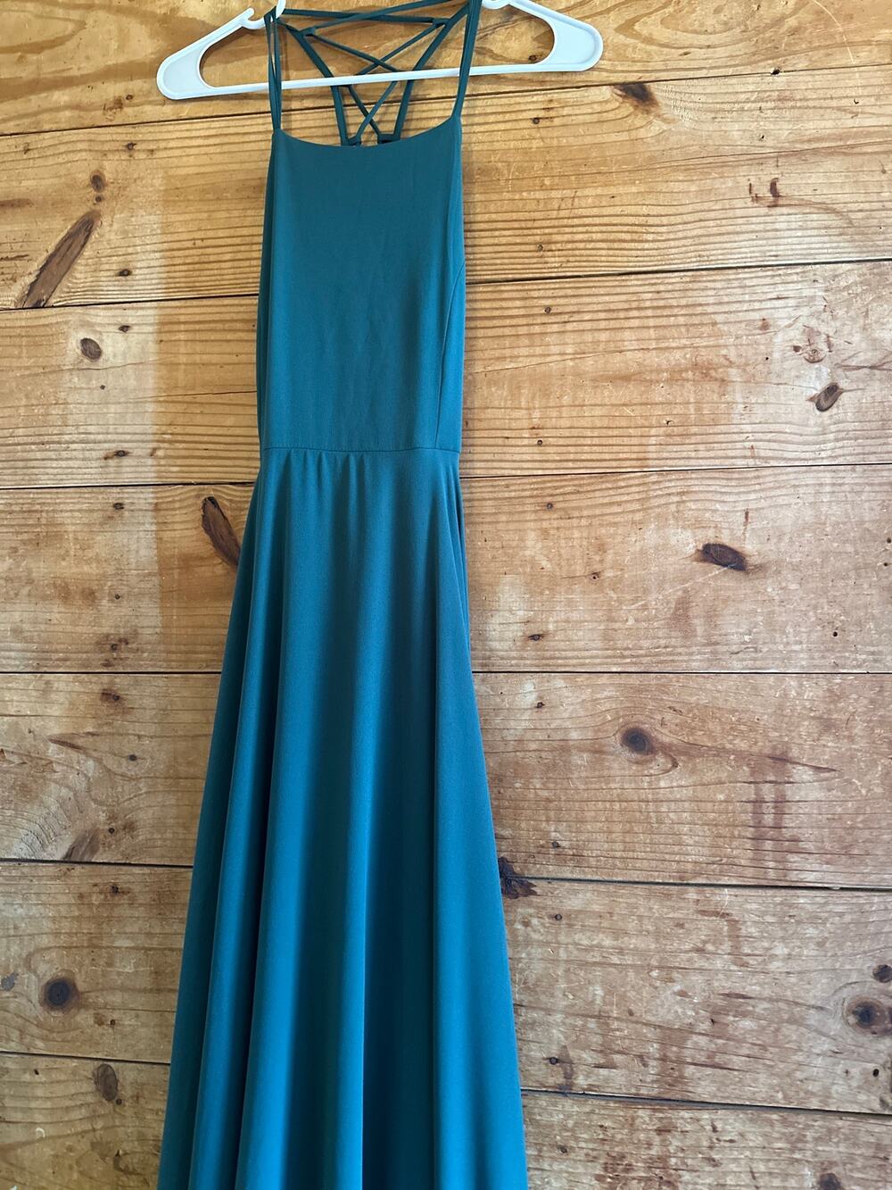 Lulus Green Maxi Dress